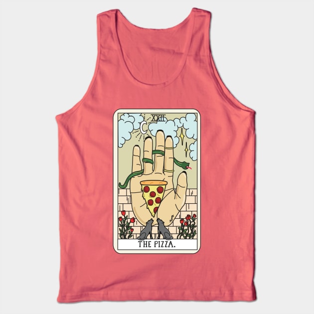 PIZZA READING Tank Top by sagepizza